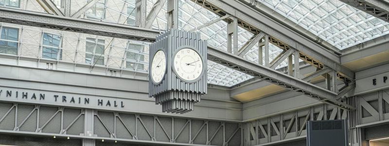 Calm atmosphere in a training hall.